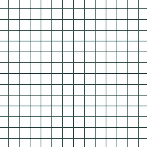 Svejsestålhegn med 7 Pæle Grøn 0.8x10 m Stål