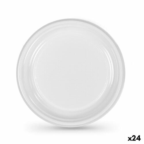 plade Algon Plastik 20,5 cm 20,5 x 2 cm 12 Dele (24 enheder)
