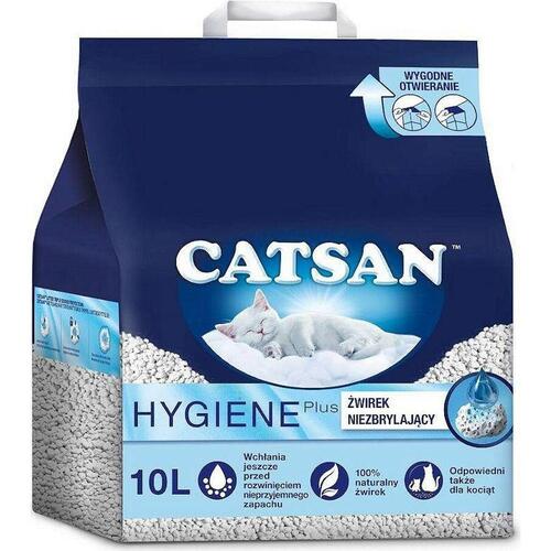Kattegrus Catsan 10 L Hvid Kvarts