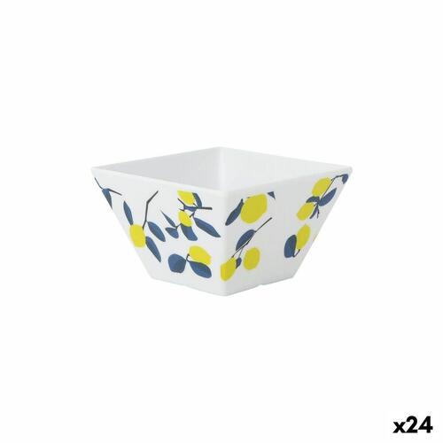 Snackskål La Mediterránea Citron 10 x 10 x 6 cm (24 enheder)