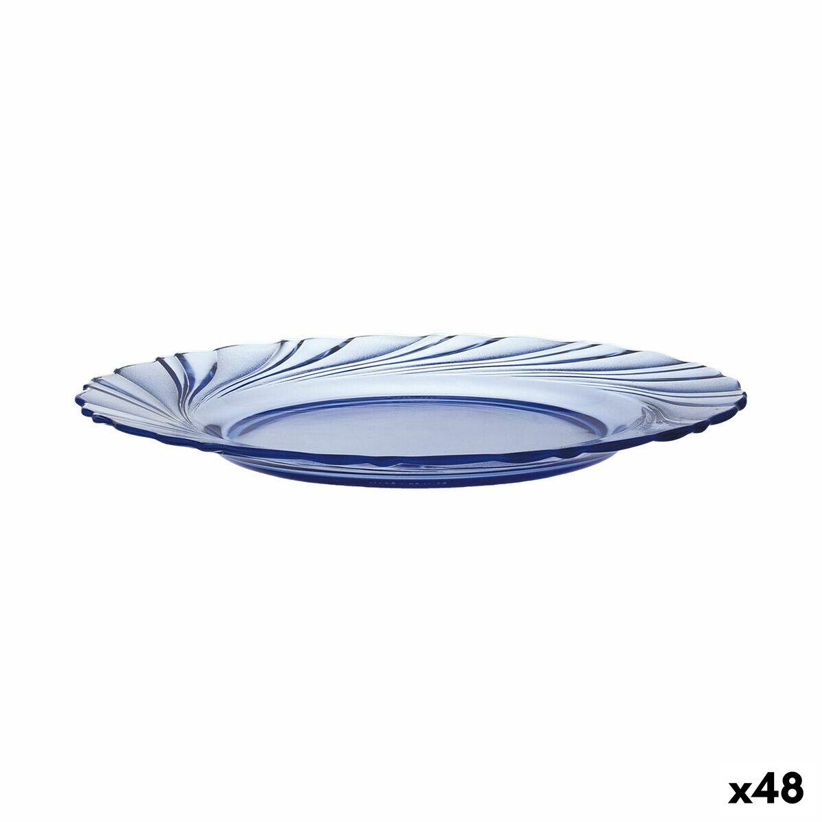 Flad Plade Duralex Beau rivage Ø 23,5 cm (48 enheder)