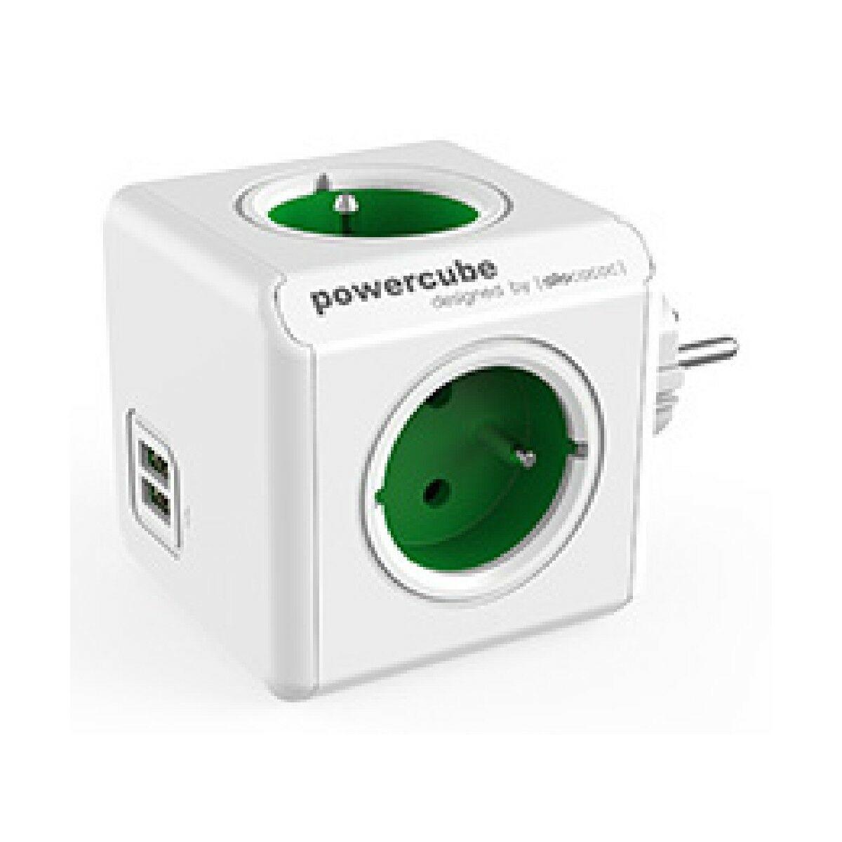 Forlængerledning Spand Allocacoc Powercube Original Usb Type