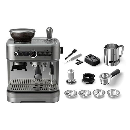 Philips superautomatisk espressomaskine PSA3218/01 - Sort stål, 2,3 l, 15 bar