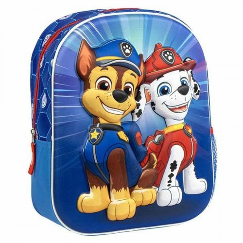 The Paw Patrol skoletaske - blå børnerygsæk 25 × 31 × 10 cm