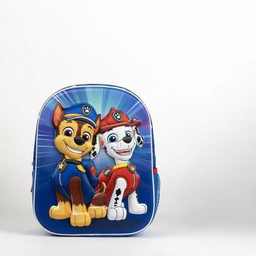 The Paw Patrol skoletaske - blå børnerygsæk 25 × 31 × 10 cm