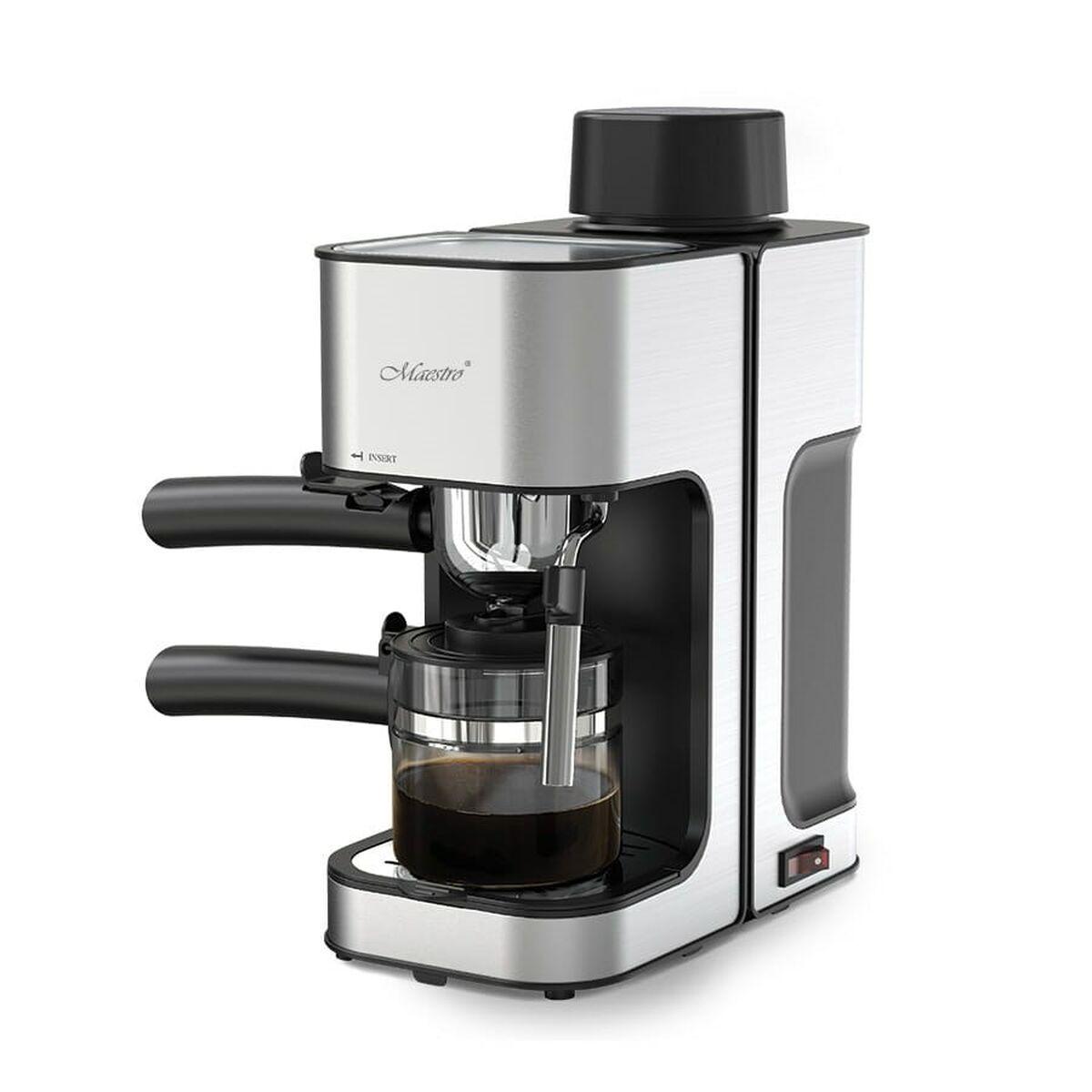 Feel Maestro 411 Elektrisk Espressomaskine 800 250 Sort Rustfrit Stål