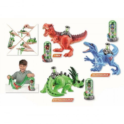 Action Figurer Zuru Robo Alive Dino Dna