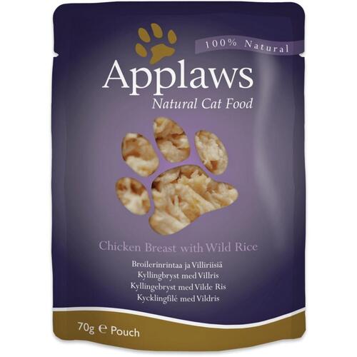 Kattemad Applaws Kylling Ris 70 g