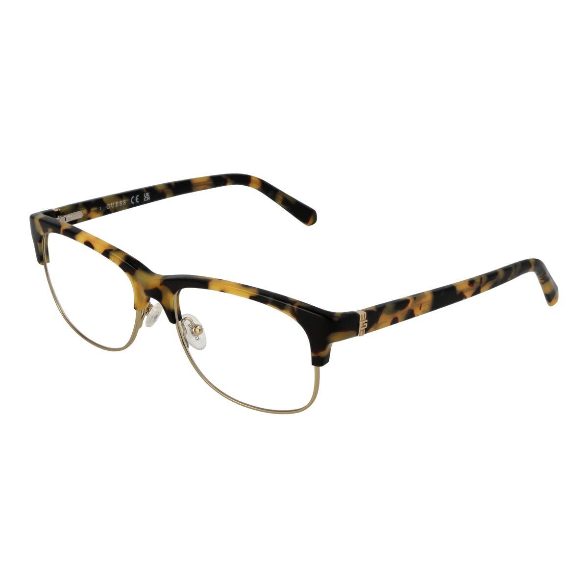 Guess GU50081 55053 brillestel - herre, brunspottet halvbue