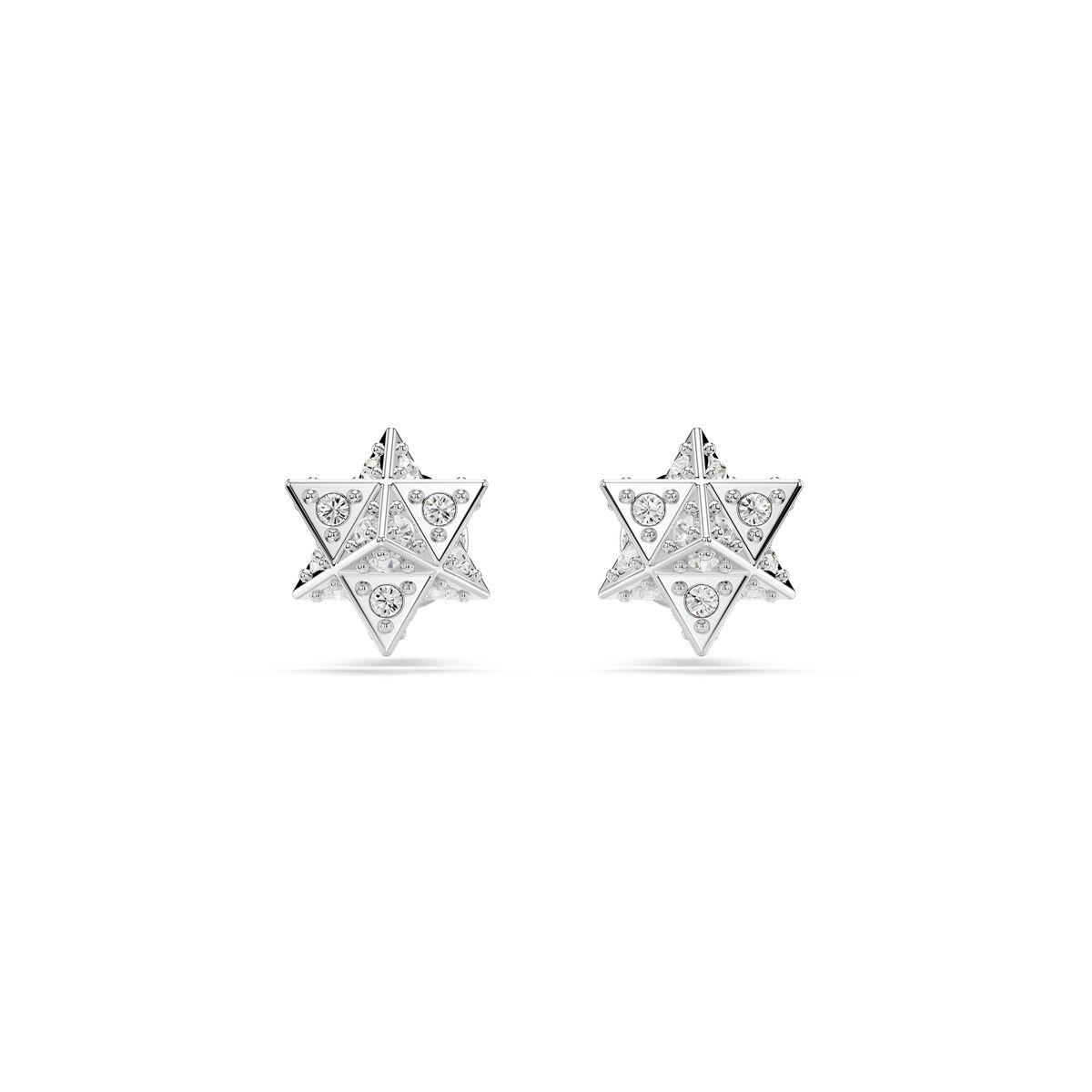 Swarovski ørestikker til kvinder 5700322 - sølvfarvet