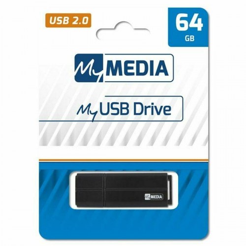 MyMedia USB-stik 64 GB - Sort, USB 2.0