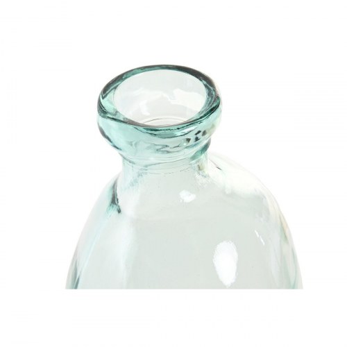 Vase i gennemsigtig genbrugsglas - 22 x 22 x 51 cm