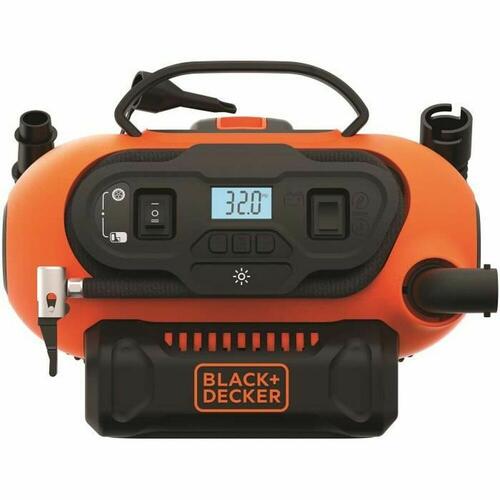 Luftkompressor Black & Decker BDCINF18N-QS 12 V 36 W 1 Dele