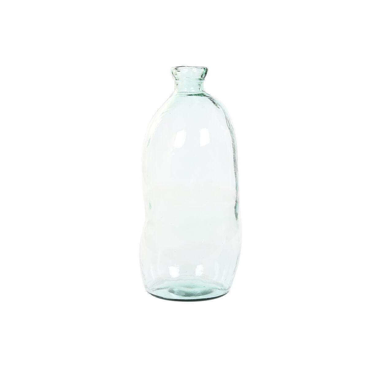 Vase glas - , gennemsigtig genbrugsglas 34 × 34 × 73 cm