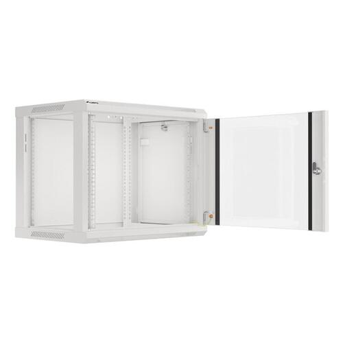 Lanberg vægmonteret rackskab WF01-6409-10S, 19", grå