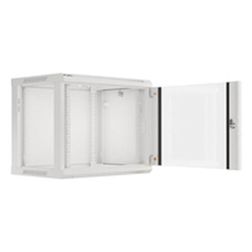 Lanberg vægmonteret rackskab WF01-6409-10S, 19", grå