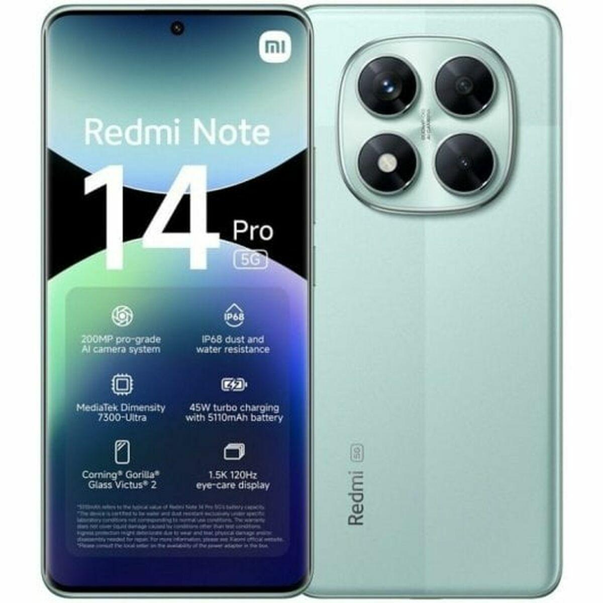 Smartphone Xiaomi Mzb0imoeu 6 67  " 8 Gb Ram 256 Gb Grøn