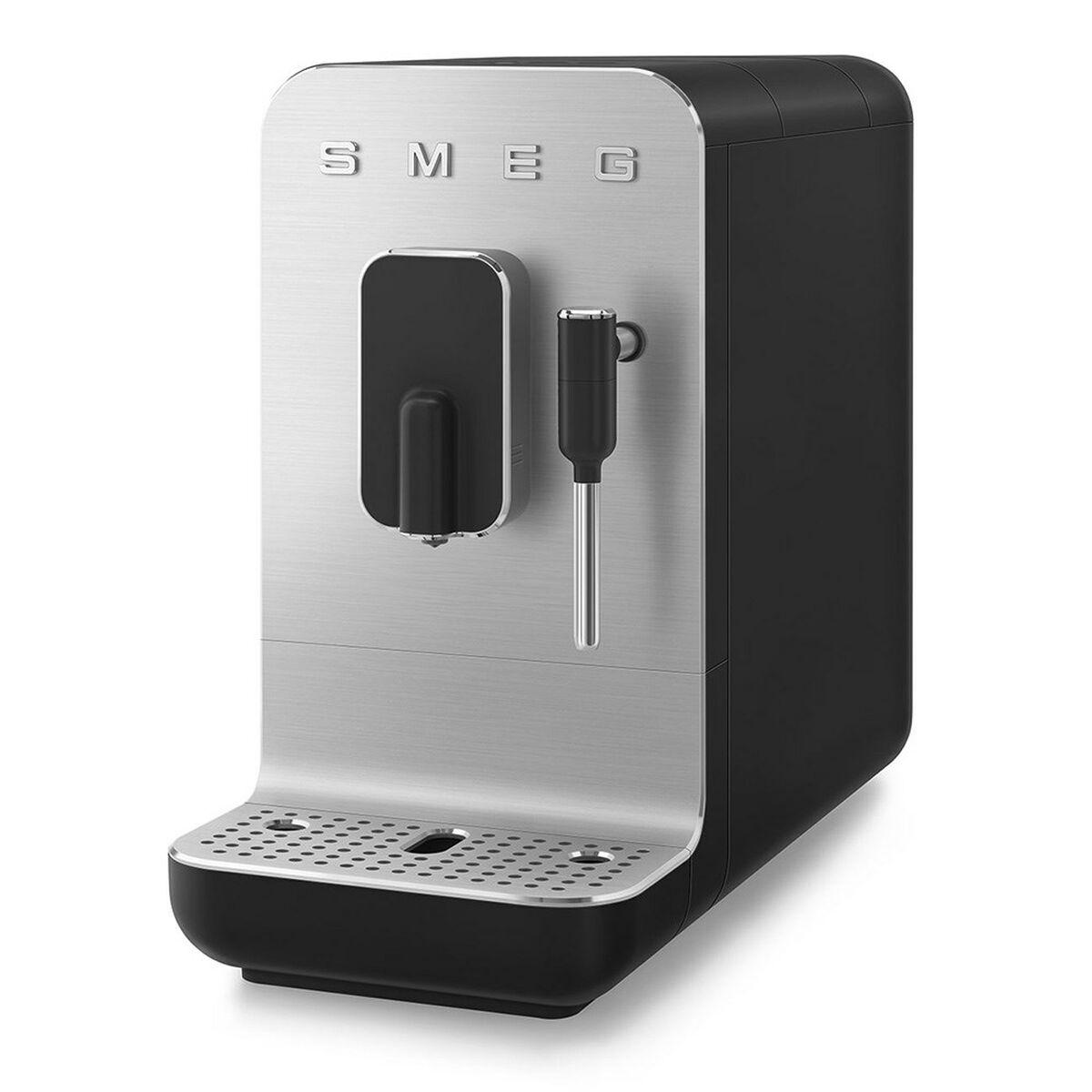 Superautomatisk kaffemaskine Smeg BCC12BLMEU Sort Grå 1350 W 19 bar 1,4 L 150 g