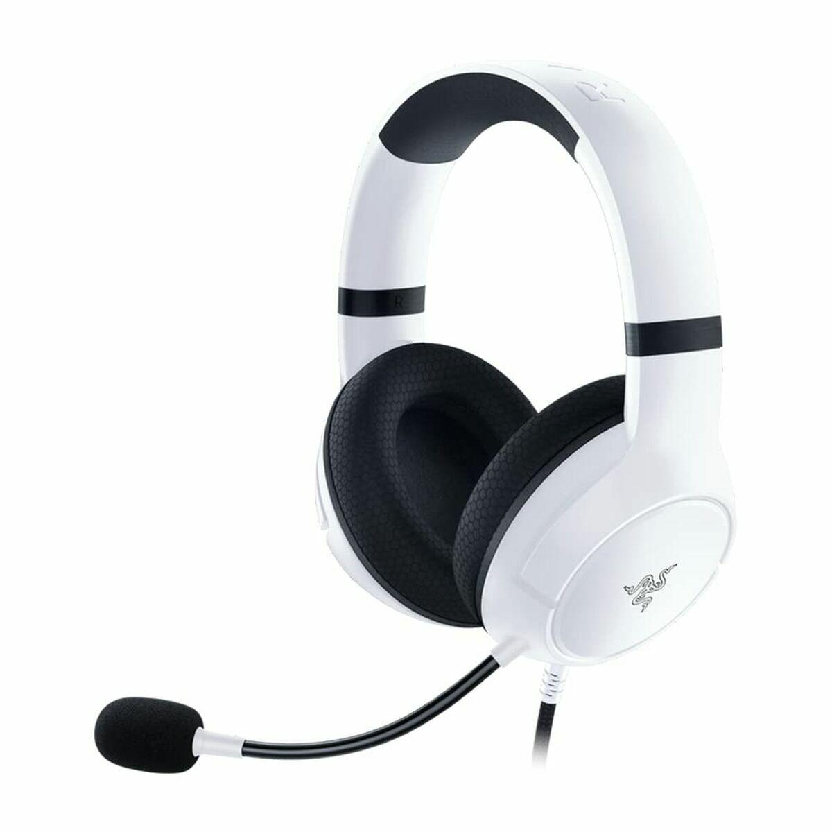 Hovedtelefoner med mikrofon Razer RZ04-03470300-R3M1 Hvid Multifarvet