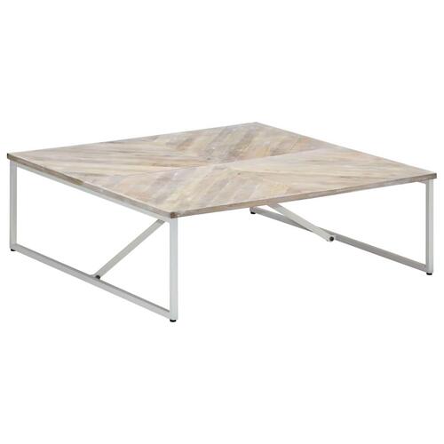 Sofabord 110 x 110 x 36 cm massivt mangotræ