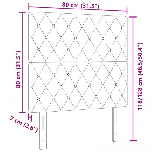 Sengegavl krystal knap tuftet rosa 80 cm fløjl, sengegavl krystal knap tuftet rosa 160 cm fløjl