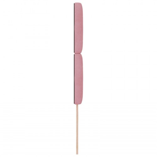Sengegavl med krystalknap tufting Pink 90 cm Fløjl, sengegavl med krystalknap tufting Pink 180 cm Fløjl
