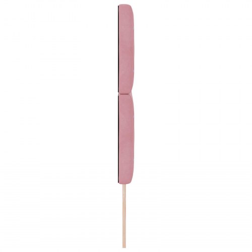 Sengegavl Krystal Knap Tuftet Pink 160 cm Fløjl
