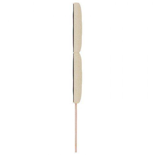 Sengegavl Diamantblok design Creme 100 cm Stof, Sengegavl Diamantblok design Creme 200 cm Stof