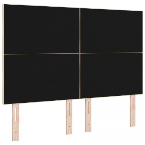 Hovedgavl Diamant Blokke Design Creme 140 cm Stof