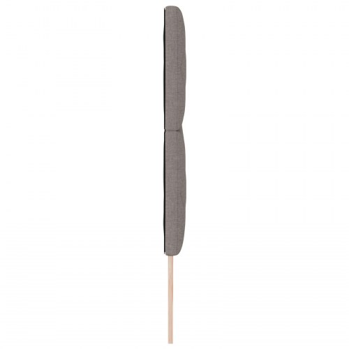 Sengegavl Geometriske Blokke Design Taupe 180 cm Stof