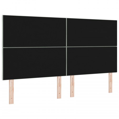 Sengegavl Diamantblok Design Lysegrå 180 cm Velvet