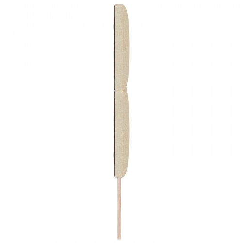 Sengegavl Diamantblok Design Creme 200 cm Stof