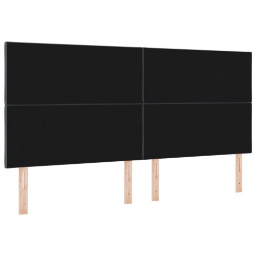 Sengegavl Diamantblok Design Mørkegrå 200 cm Fløjl