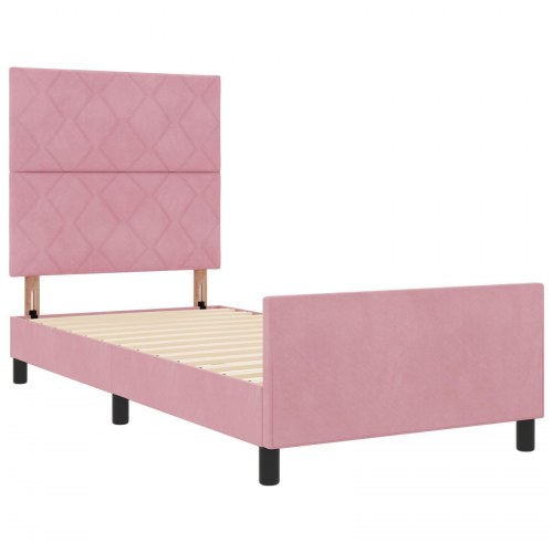 Pink Velfærdsseng 100x200 cm
