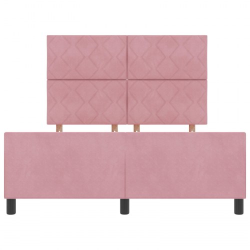 Sengramme Pink 140x190 cm Fløjl