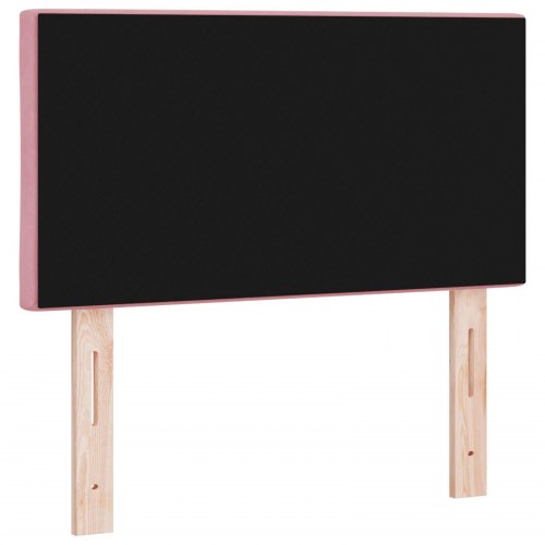 Hovedgærde Diamantblokke Design Pink 80 cm Velour