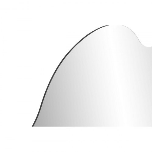 Vægspejl - sølvfarvet sky, 60 × 2 × 40 cm