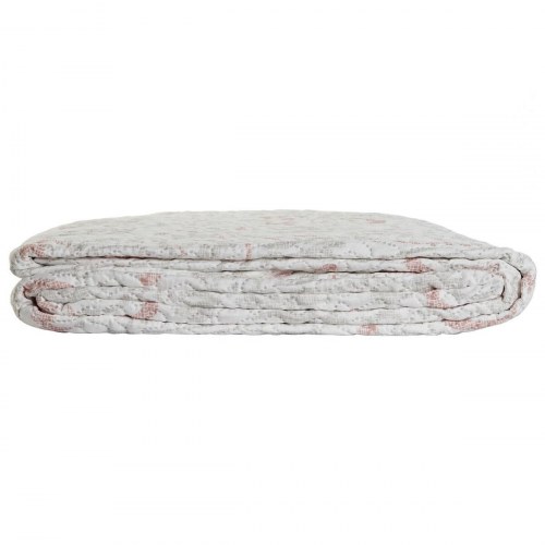 Sengetæppe i polyester - brun/beige 180 × 260 cm (Seng 90/105)