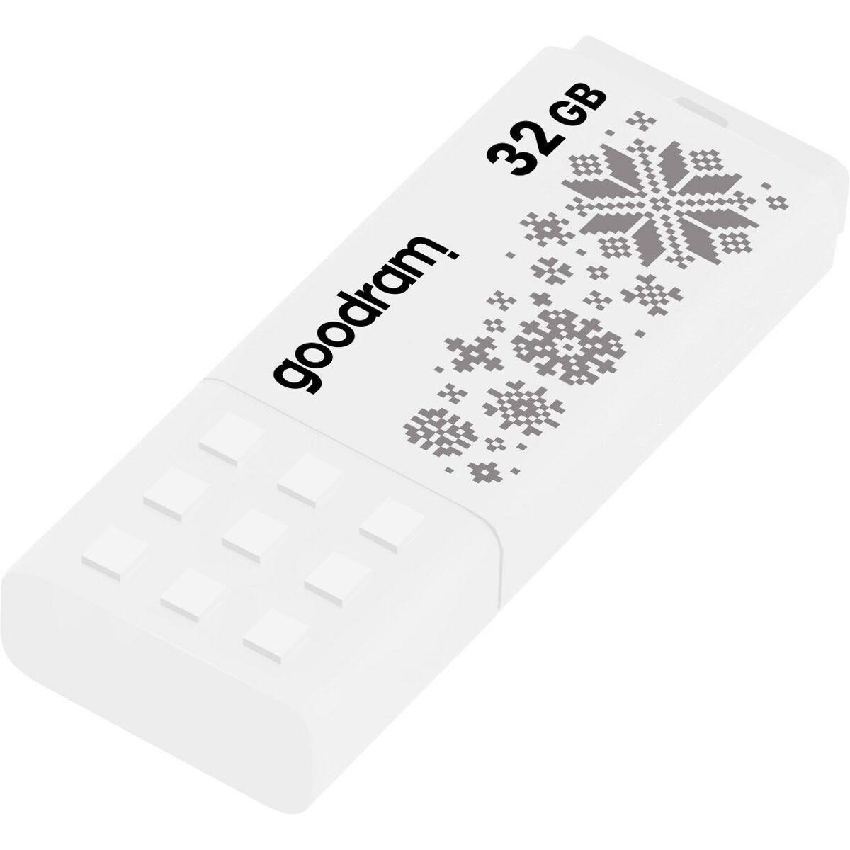 USB-stik GoodRam UME2-0320W0R11-WI Hvid 32 GB