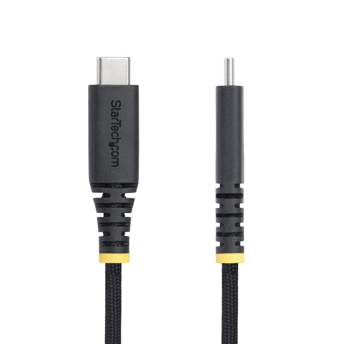 StarTech.com 1m USB-C Charging Cable 240W Silicone Jacket w/Braid - USB-C cable - 24 pin USB-C to 24 pin USB-C - 1 m