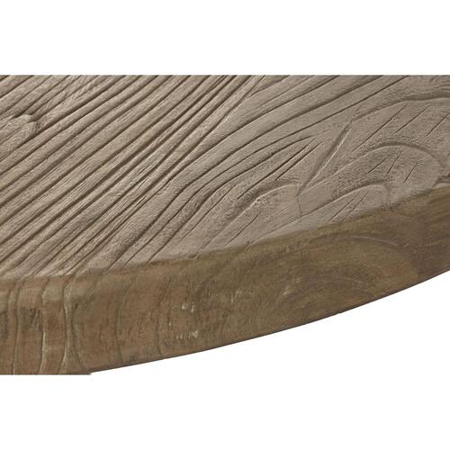 Spisebord Home ESPRIT Natur Elmetræ 120 x 120 x 76 cm