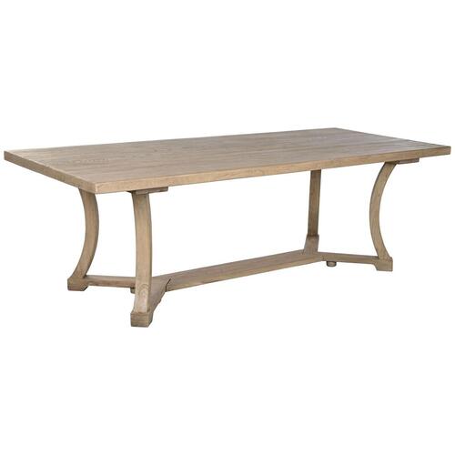 Spisebord Home ESPRIT Natur Elmetræ 240 x 100 x 76 cm