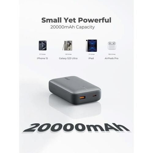 Powerbank Aukey PB-Y57 Grå 20000 mAh