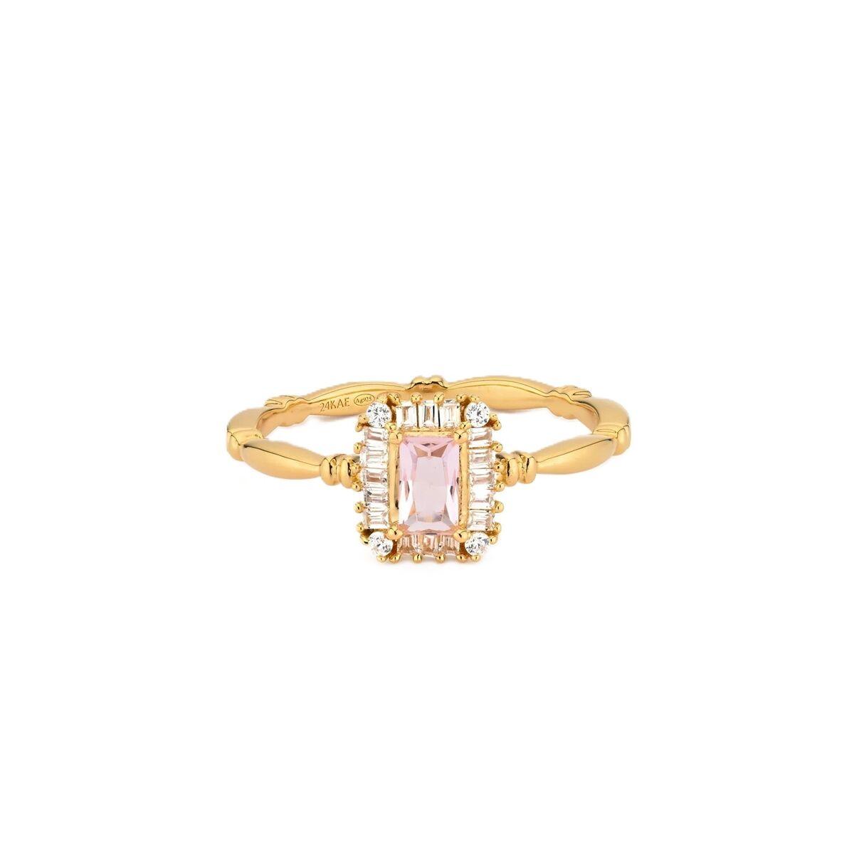 Ring til kvinder 24KAE 124130Y/56 16 Gylden