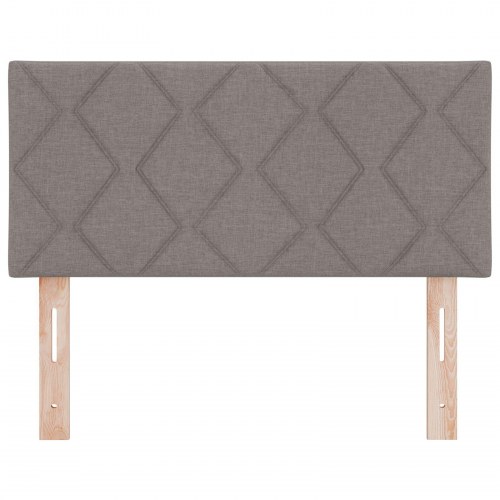 Hovedgærde Diamantblokke Design Taupe 90 cm Stof