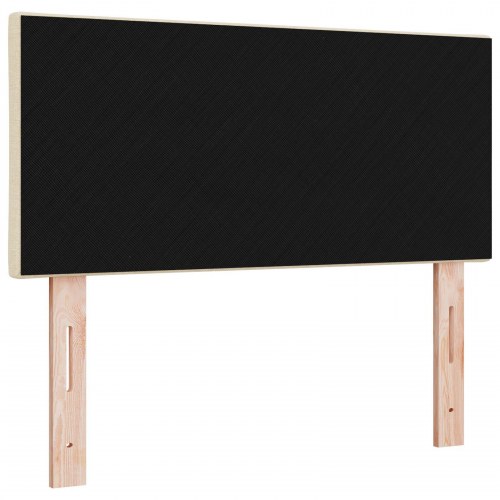 Hovedgærde Diamantblokke Design Creme 90 cm Stof