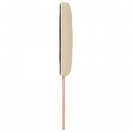 Hovedgærde Diamantblokke Design Creme 90 cm Stof