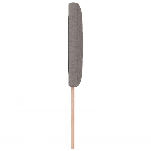 Hovedgærde Diamantblokke Design Taupe 100 cm Stof