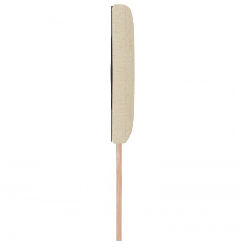 Diamantblokke Design Sengegavl i Creme 160 cm Stof