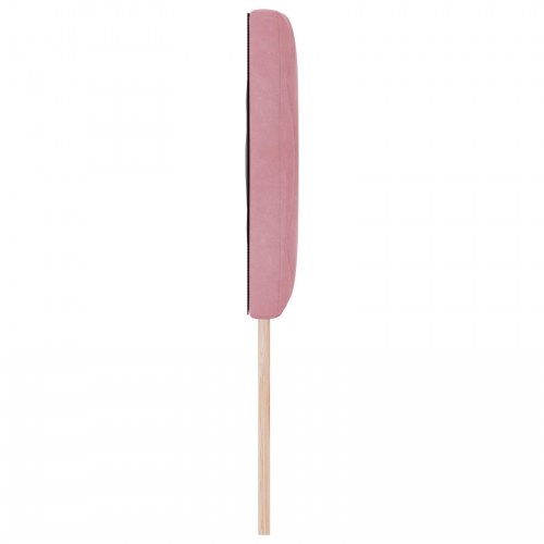 Sengegavl Diamantblokke Design Pink 160 cm Fløjl